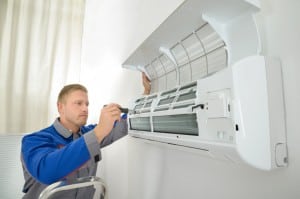 Air conditioning installation