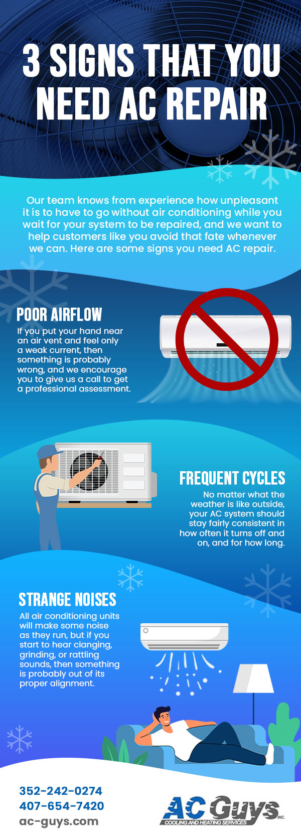 3 Signs That You Need AC Repair